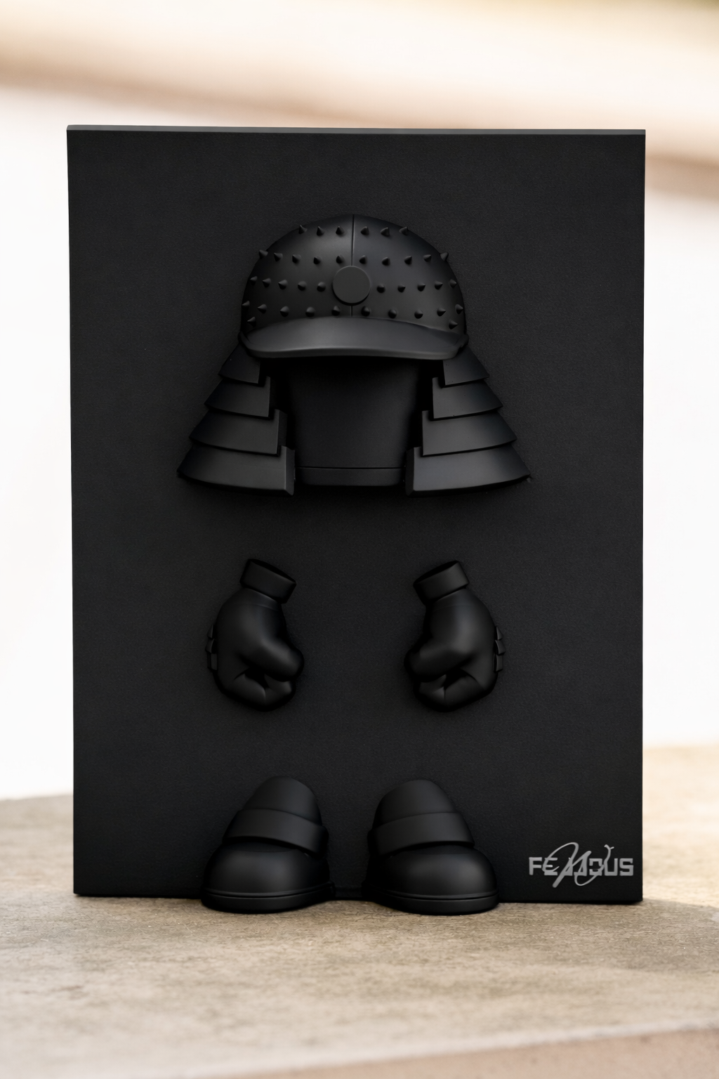 Samurai Relief Black Mat Edition