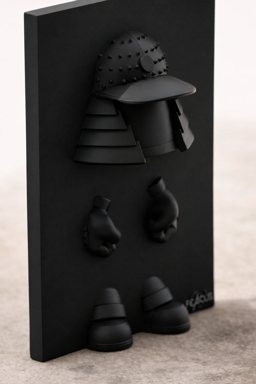 Samurai Relief Black Mat Edition